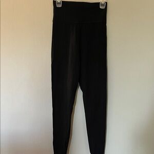 American Apparel Black Cotton Spandex Leggings